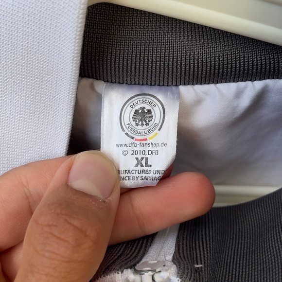 Original 2010 Germany Football Team Warmup Jacket - Picture 5 of 7